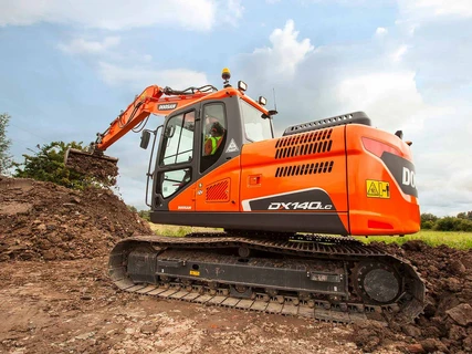 Аренда гусеничного экскаватора Doosan DX140LC Аренда гусеничного экскаватора Doosan DX140LC